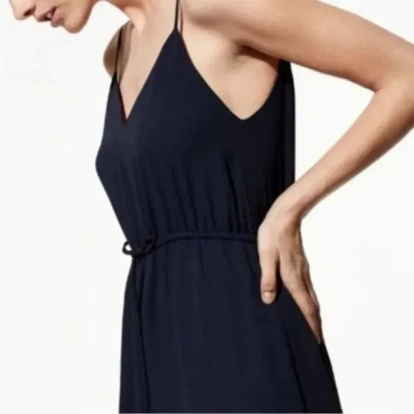 Aritzia Babaton Casimir Dress Navy Blue Size XXS - Picture 2 of 8